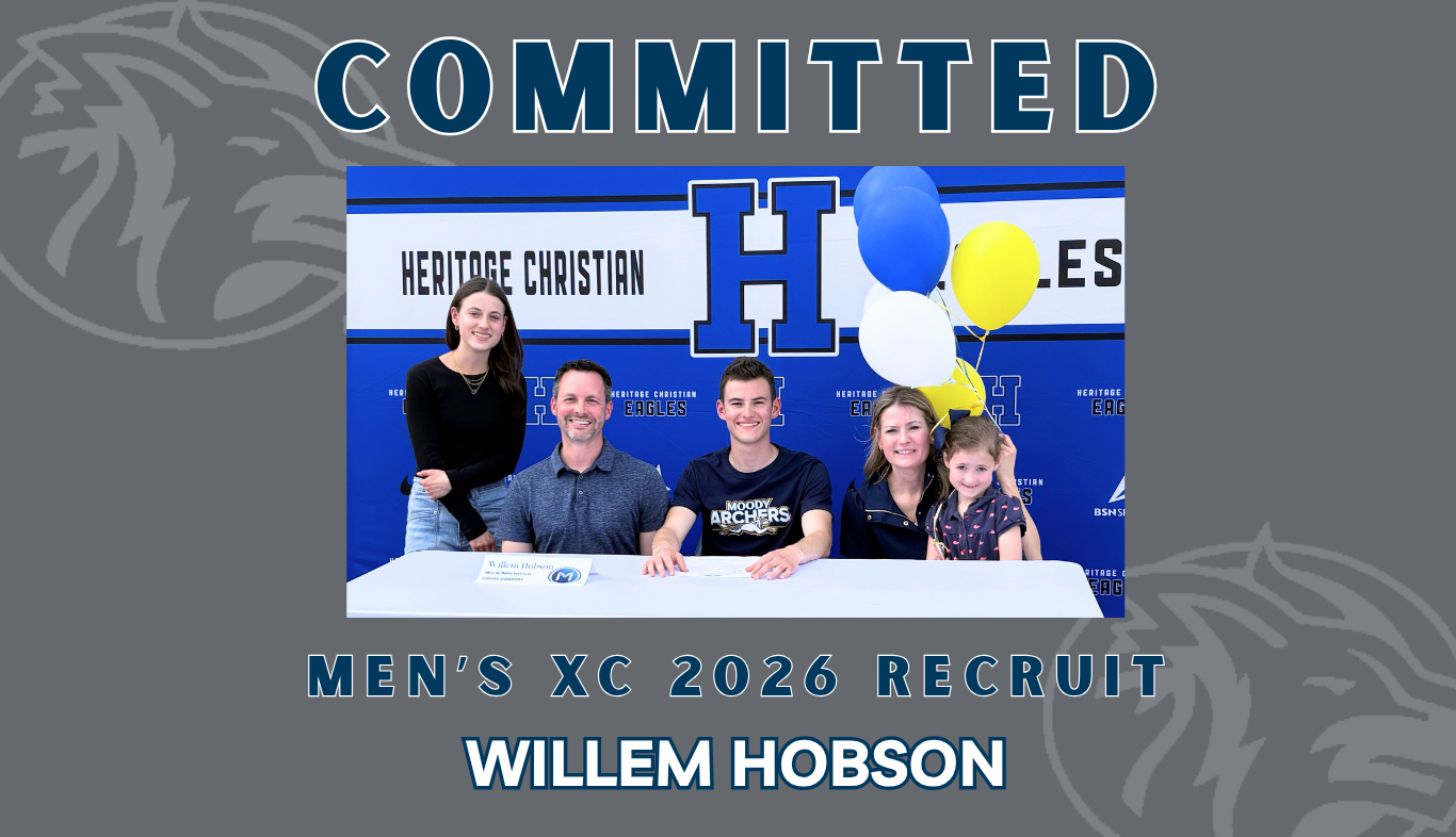 Men's Cross Country Recruit Willem Hobson Signs Letter of Intent